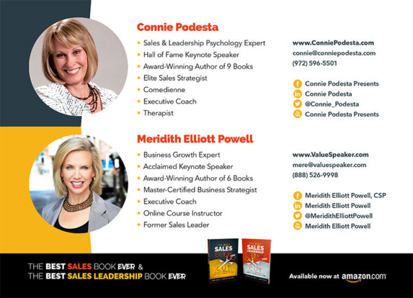 Best Sales Book Ever - Meridith Elliott Powell & Connie Podesta